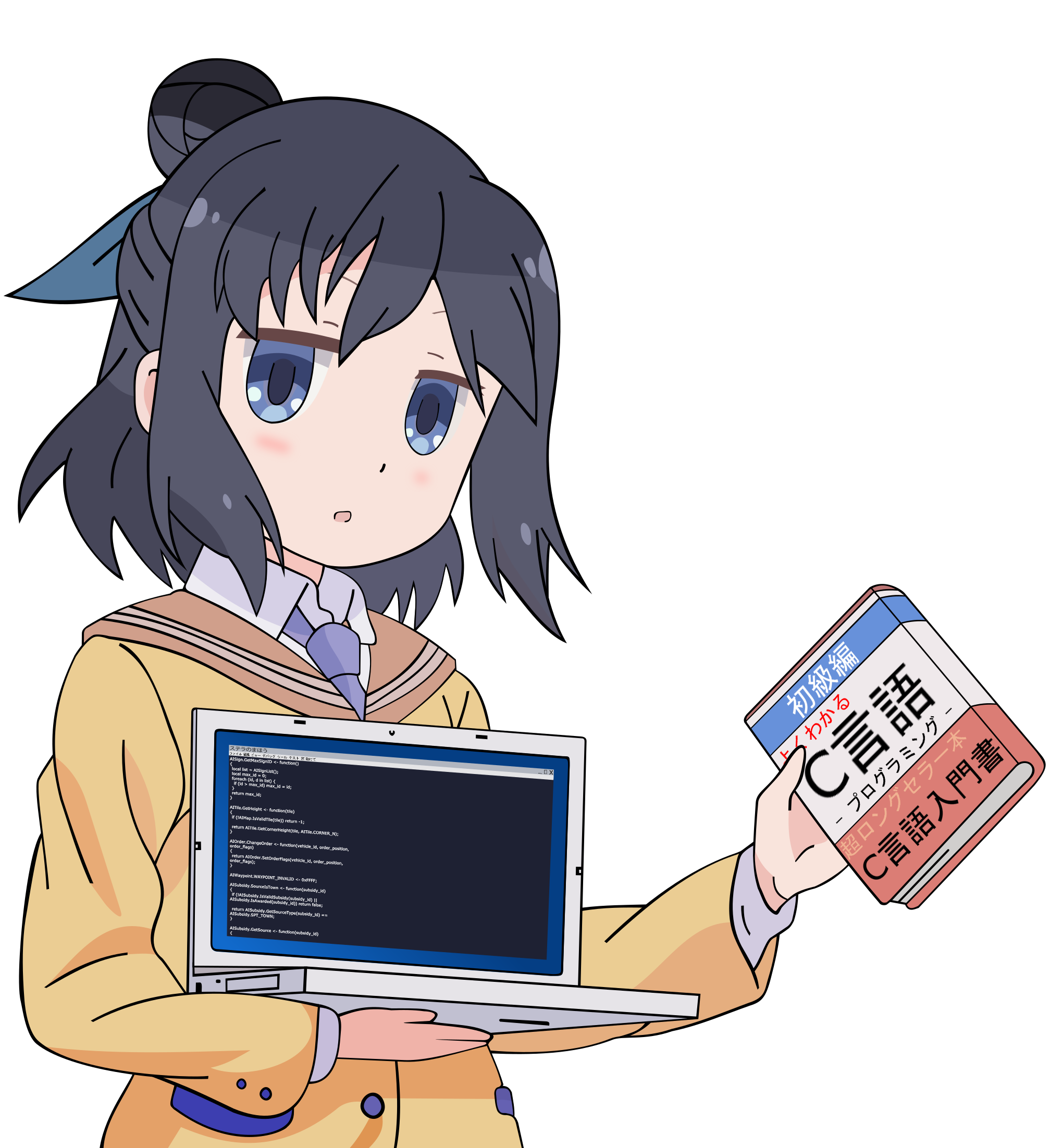 C/Murakami_Shiina_Holding_Computer_C_Programming_Language.png